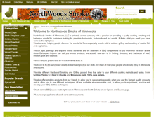 Tablet Screenshot of northwoodssmoke.com